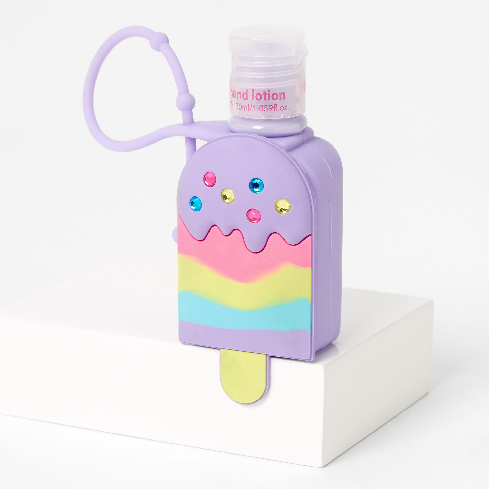 Lotion pour les mains bling bling sucette - Raisin,