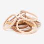 Nude Luxe Hair Ties - 10 Pack,