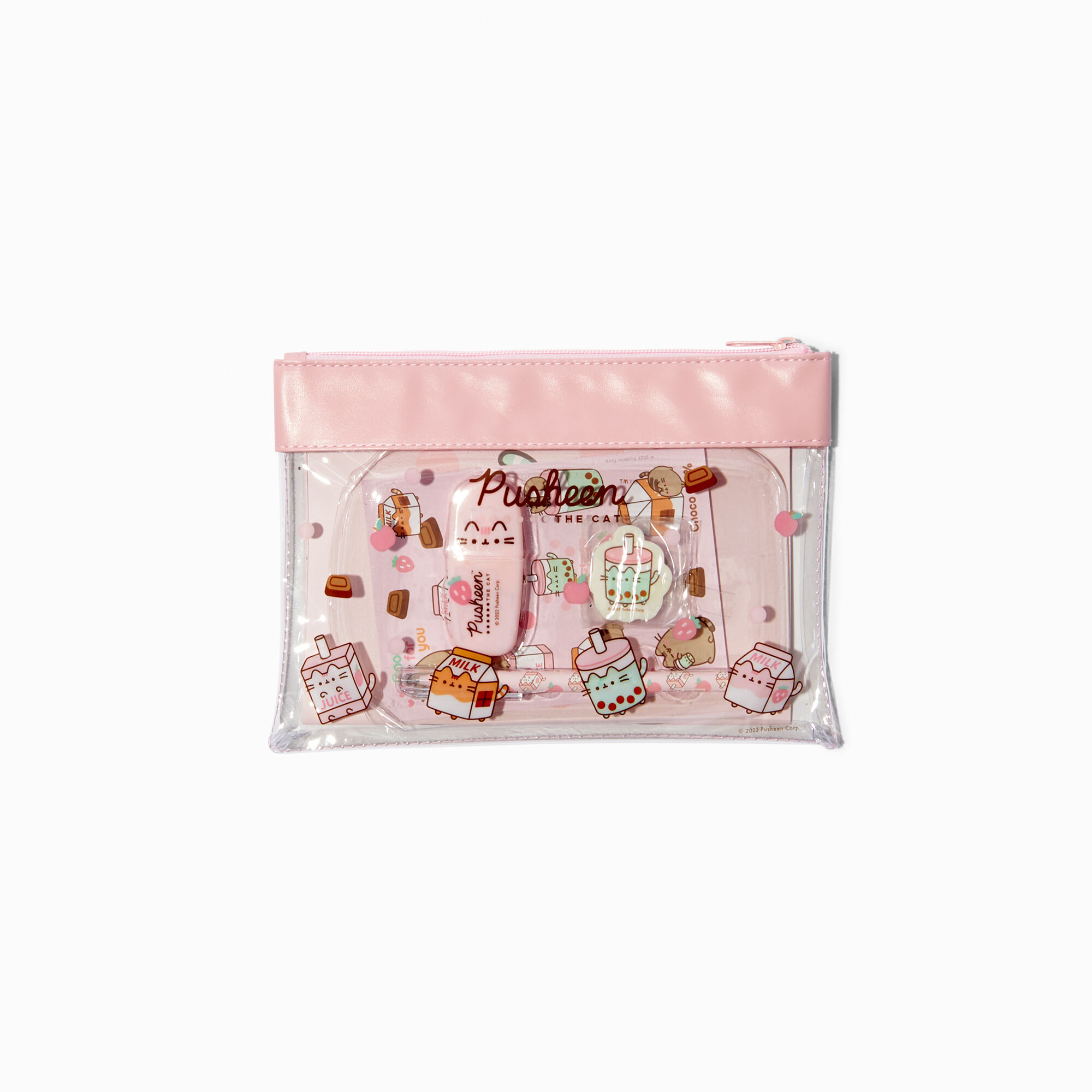 Ensemble d’articles de papeterie Pusheen® Sips - Lot de 5,