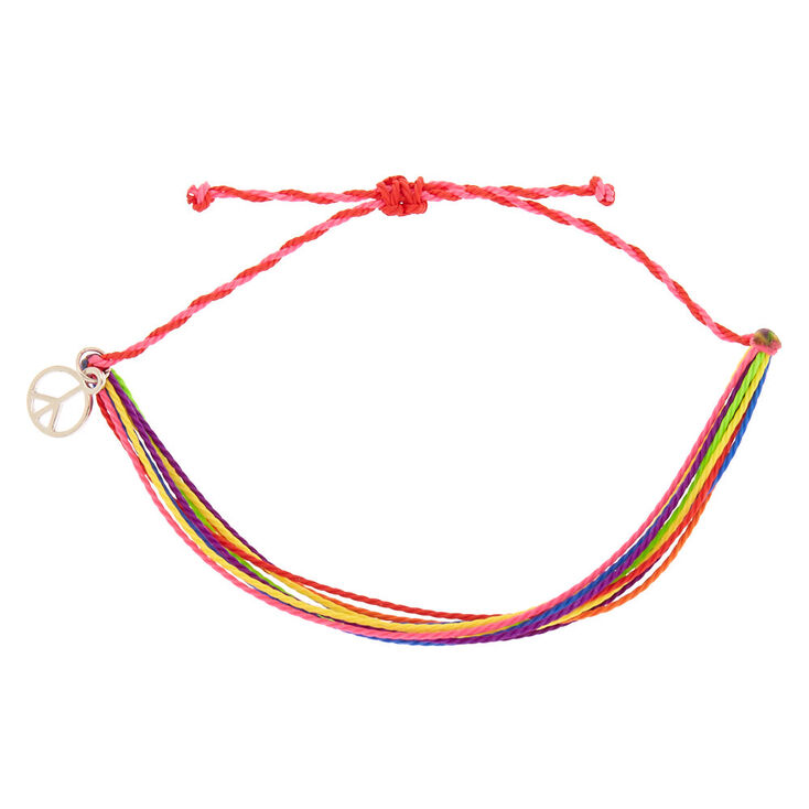 Claire's Bracelet tendance fil arc-en-ciel