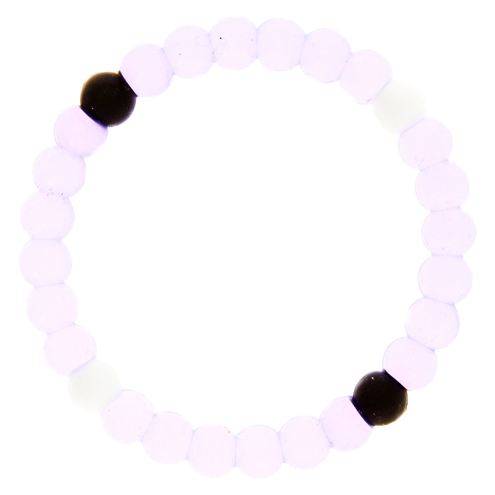 View Claires Fortune Stretch Bracelet Lavender White information