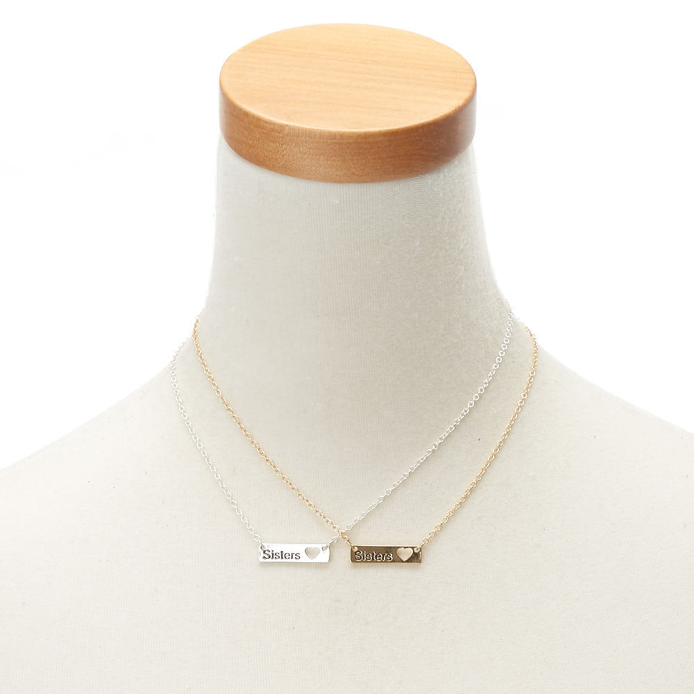 Claire's clearance sister necklaces