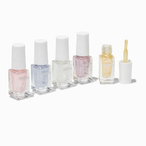 Cotton Candy Scented Peel-Off Nail Polish Set - 5 Pack,