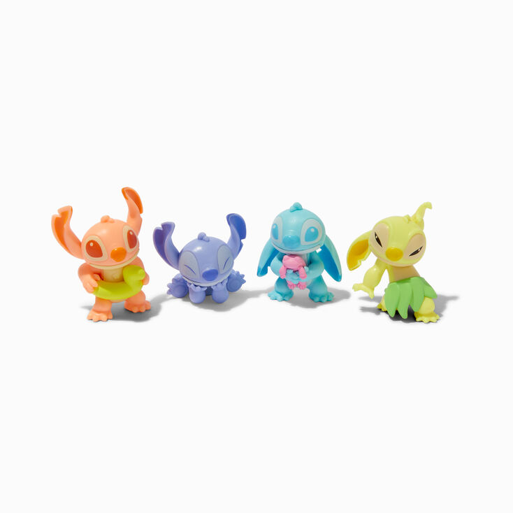 Pochette surprise mini figurine Disney Stitch &oelig;uf de P&acirc;ques &agrave; collectionner - Les mod&egrave;les peuvent varier,