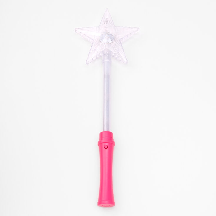 Claire&#39;s Club Light-Up Pink Star Wand,
