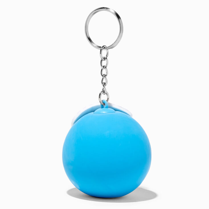 Sleepy Bear Stress Ball Keychain,