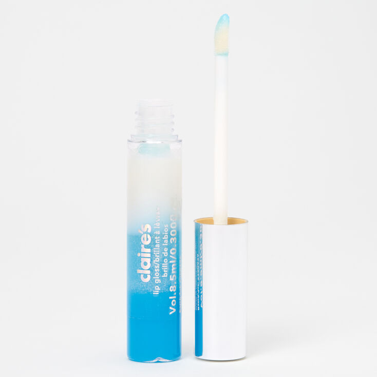 Ombre Blue Lip Gloss Tube - Blueberry,