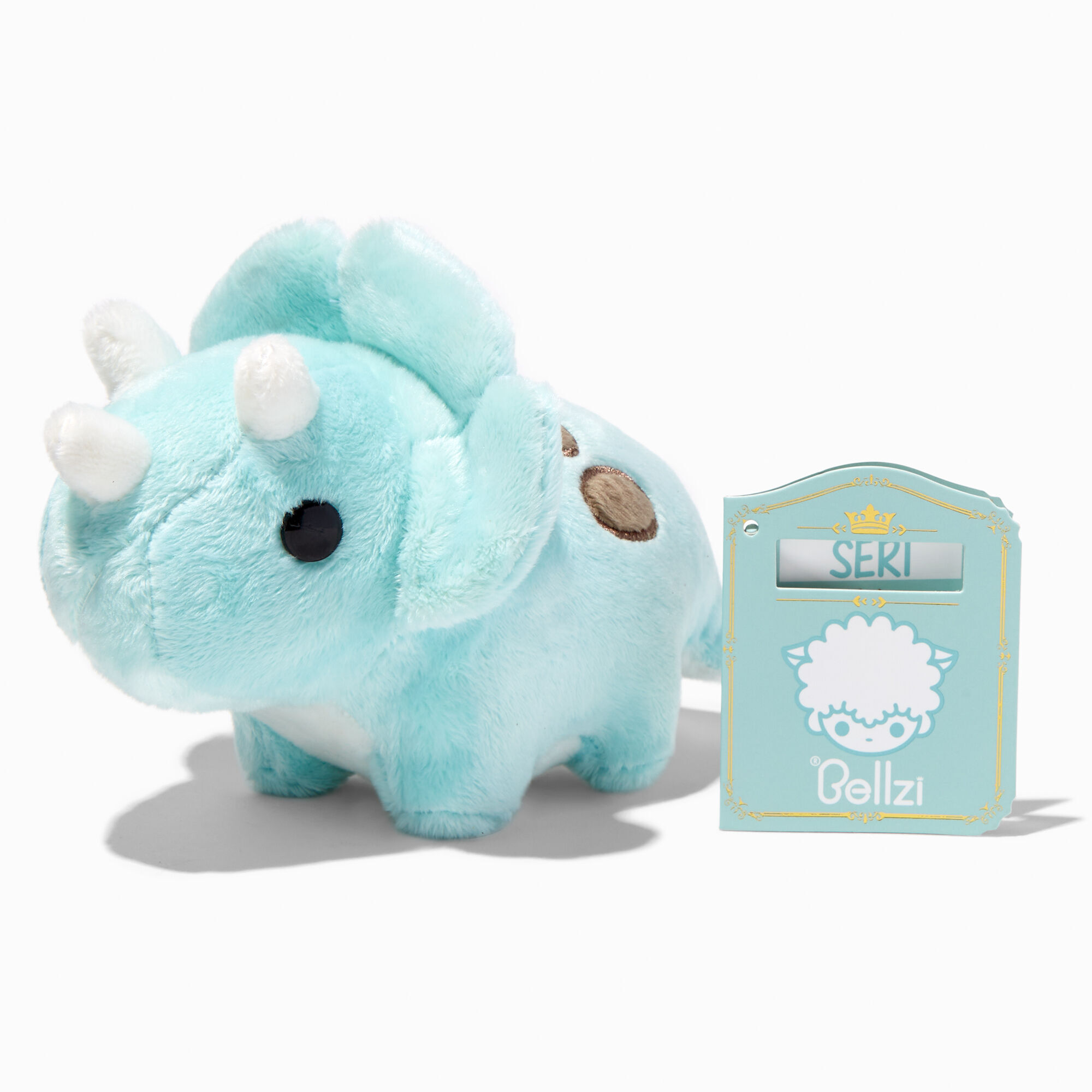 View Claires Bellzi 5 Seri The Triceratops Soft Toy information