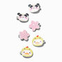Claire&#39;s Club Glitter Panda Chicken Costume Hair Clips - 6 Pack,