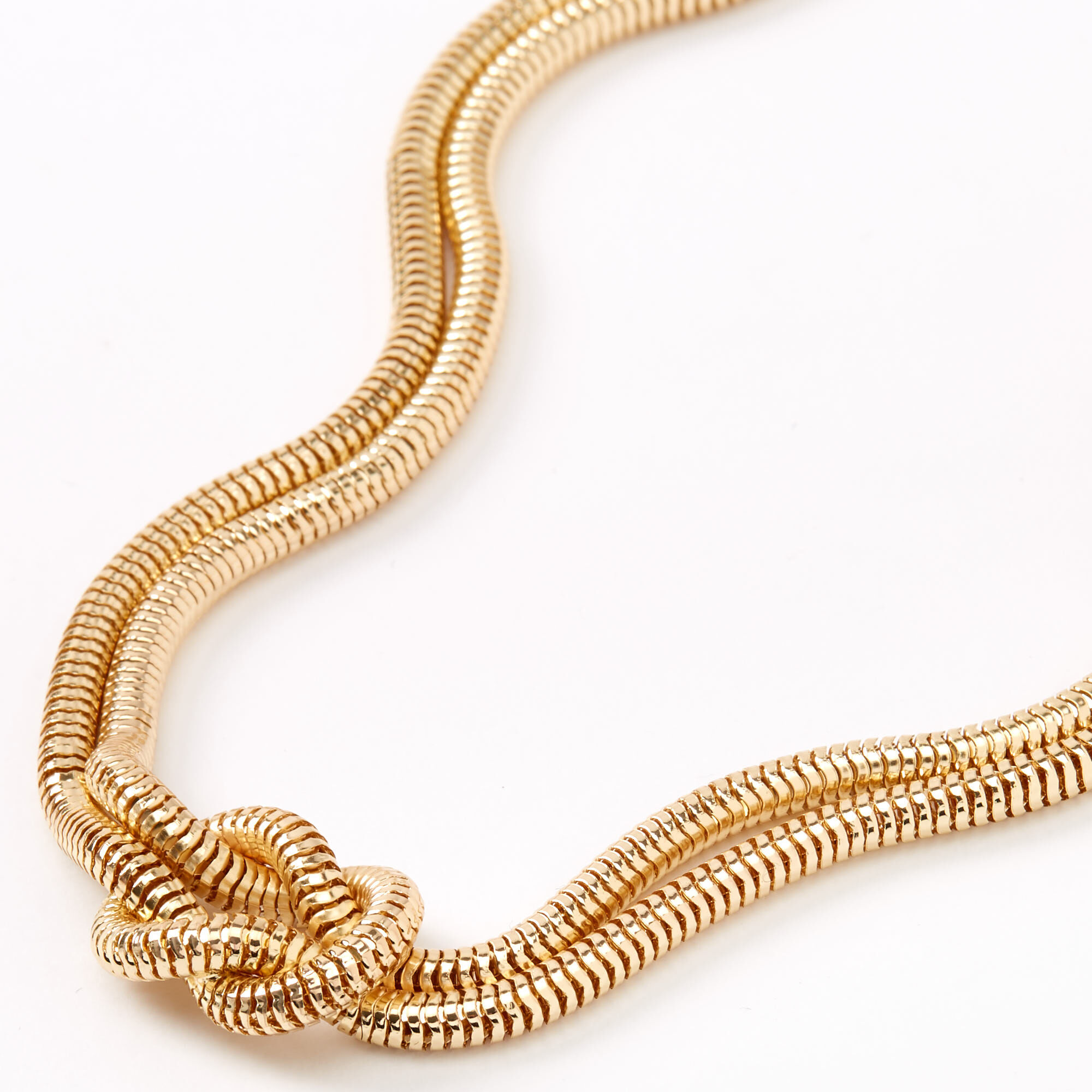 Snake statement necklace on sale