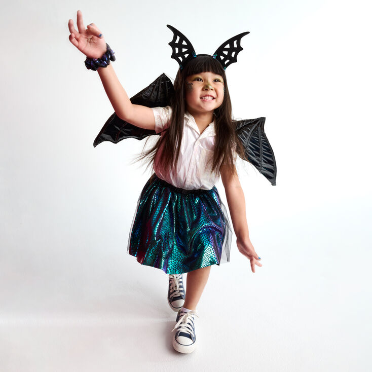 Iridescent Dragon Costume Dress Up Set - 4 Pack,