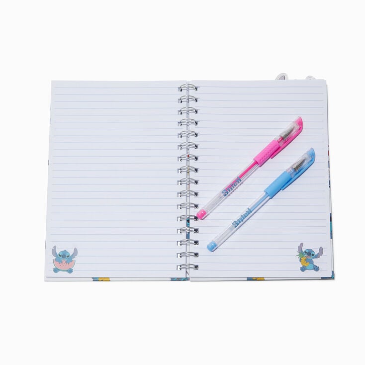 Disney Stitch Claire&#39;s Exclusive Foodie Pen &amp; Notebook Set,