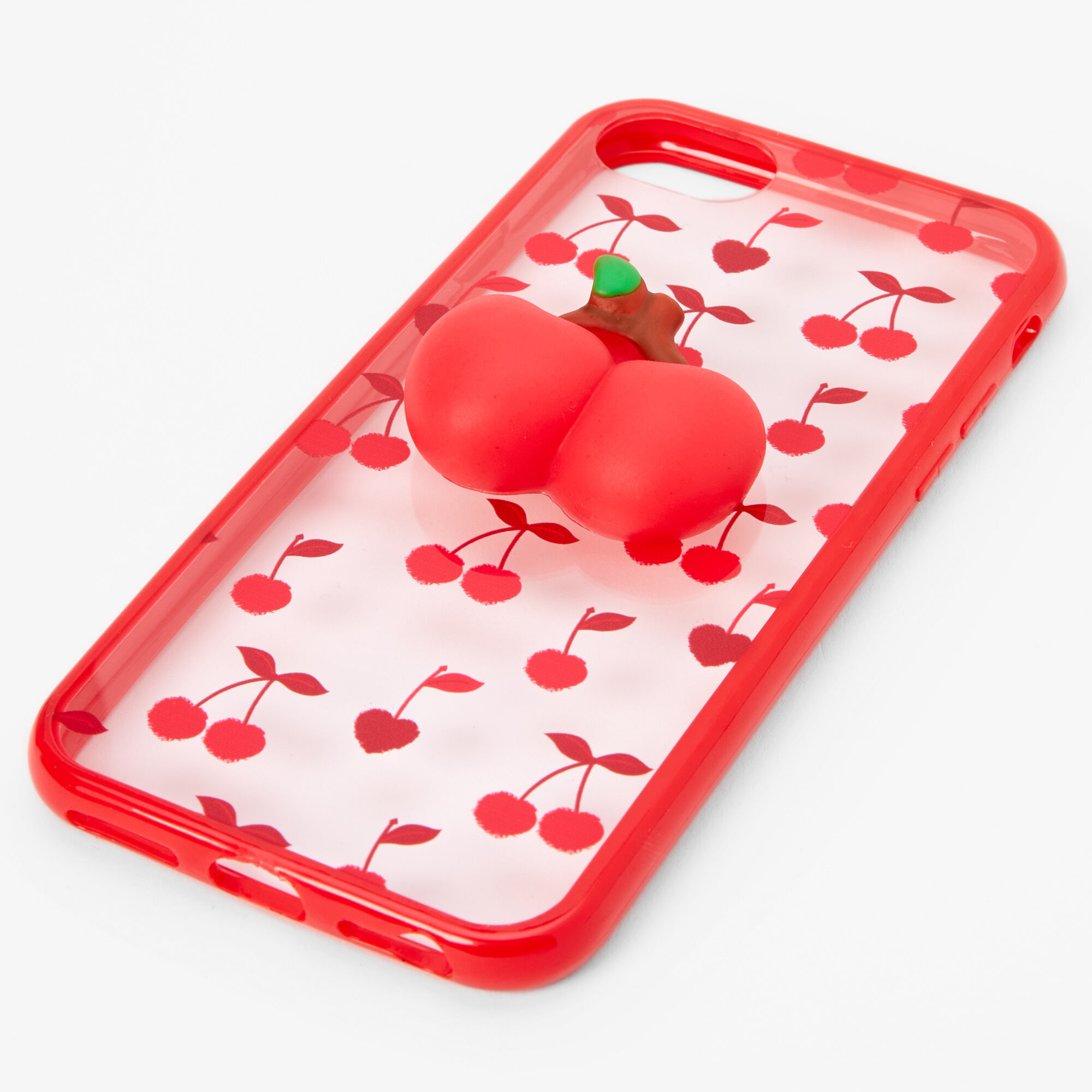 Cherry Charm Cherry AirPod Keychain Clip Y2K iPhone 