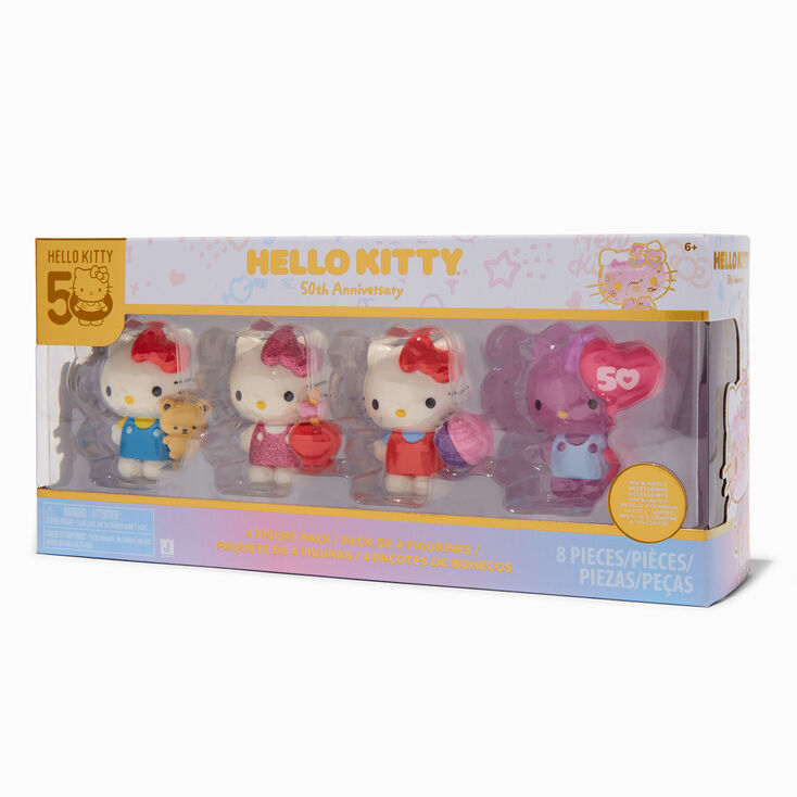 Hello Kitty&reg; 50th Anniversary Figure Pack - 4 Pack,