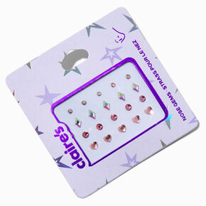Mixed Stick On Nose Gems - 20 Pack,