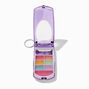 Purple Chrome Rainbow Flip Phone Lip Gloss Set,