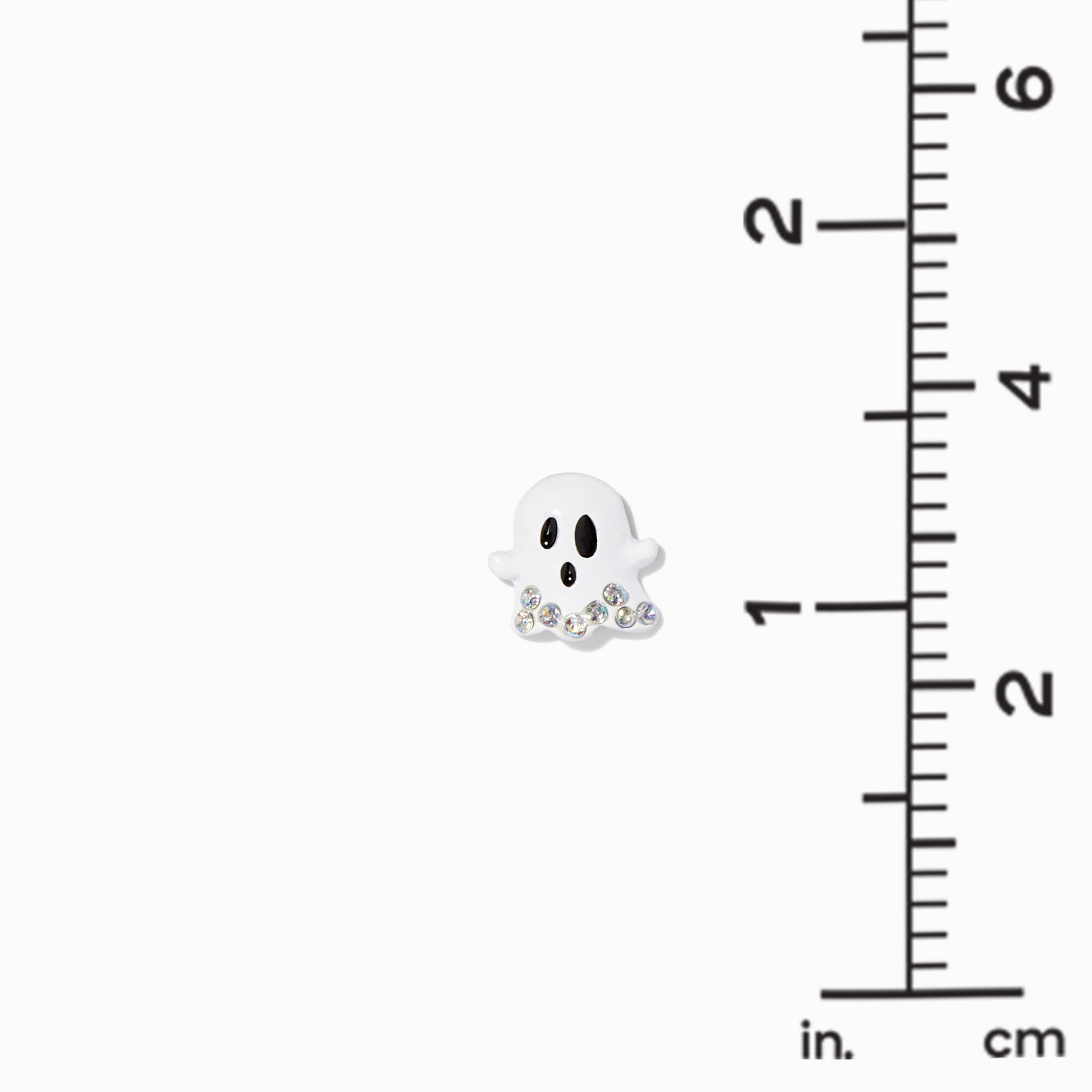 Embellished Ghost Stud Earrings,