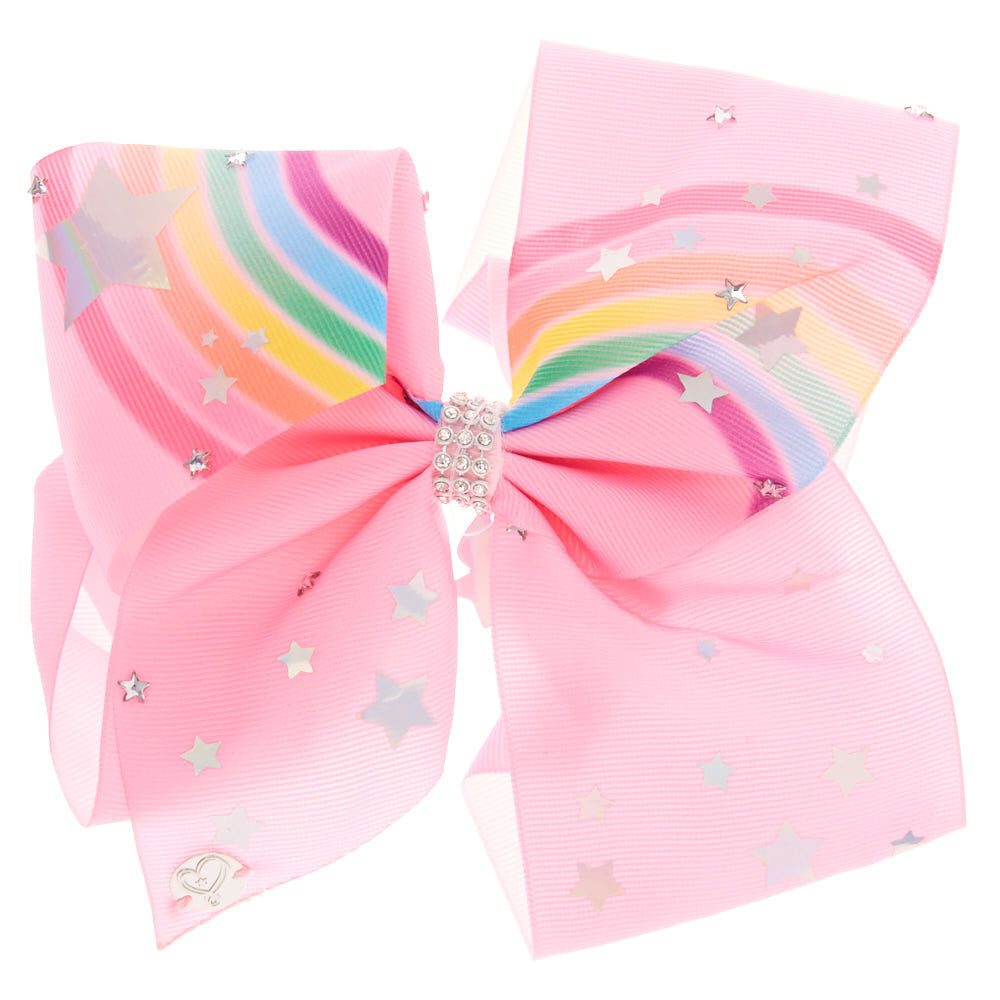 Band 9 Colours NEW Beautiful Large Satin Ribbon Bow Hair Tie UK Seller