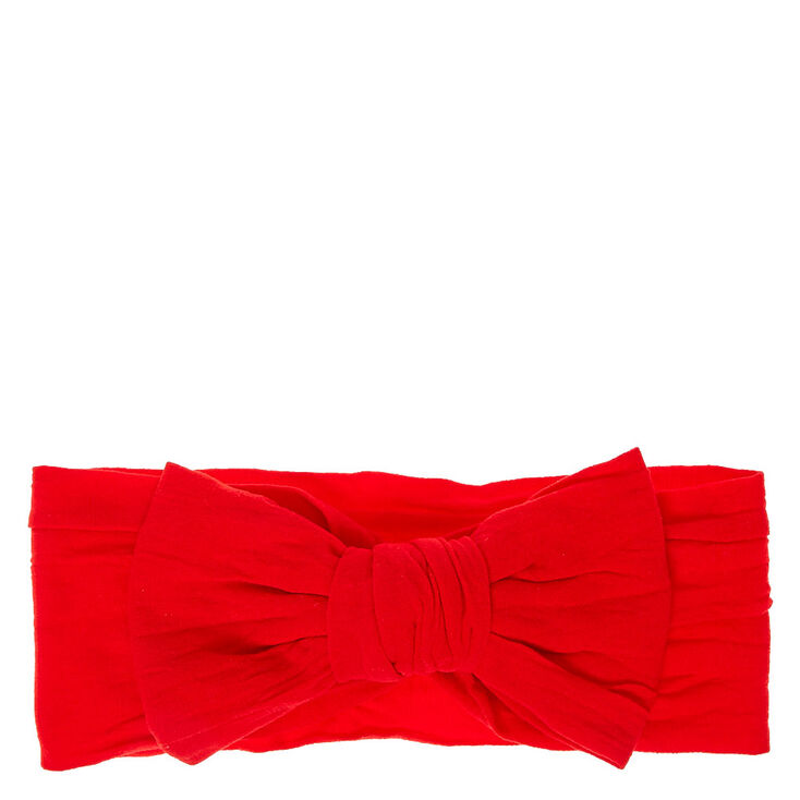 Bandeau A Noeud Papillon Rouge Pour Enfants Claire S Fr