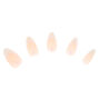Faux ongles stiletto style French manucure,