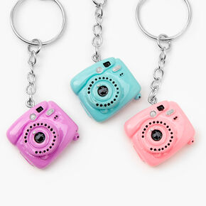 Best Friends Rainbow Camera Keychains - 5 Pack,
