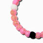 Pink Bubble Fortune Stretch Bracelet,