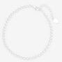 Silver Poptop Chain Anklet,