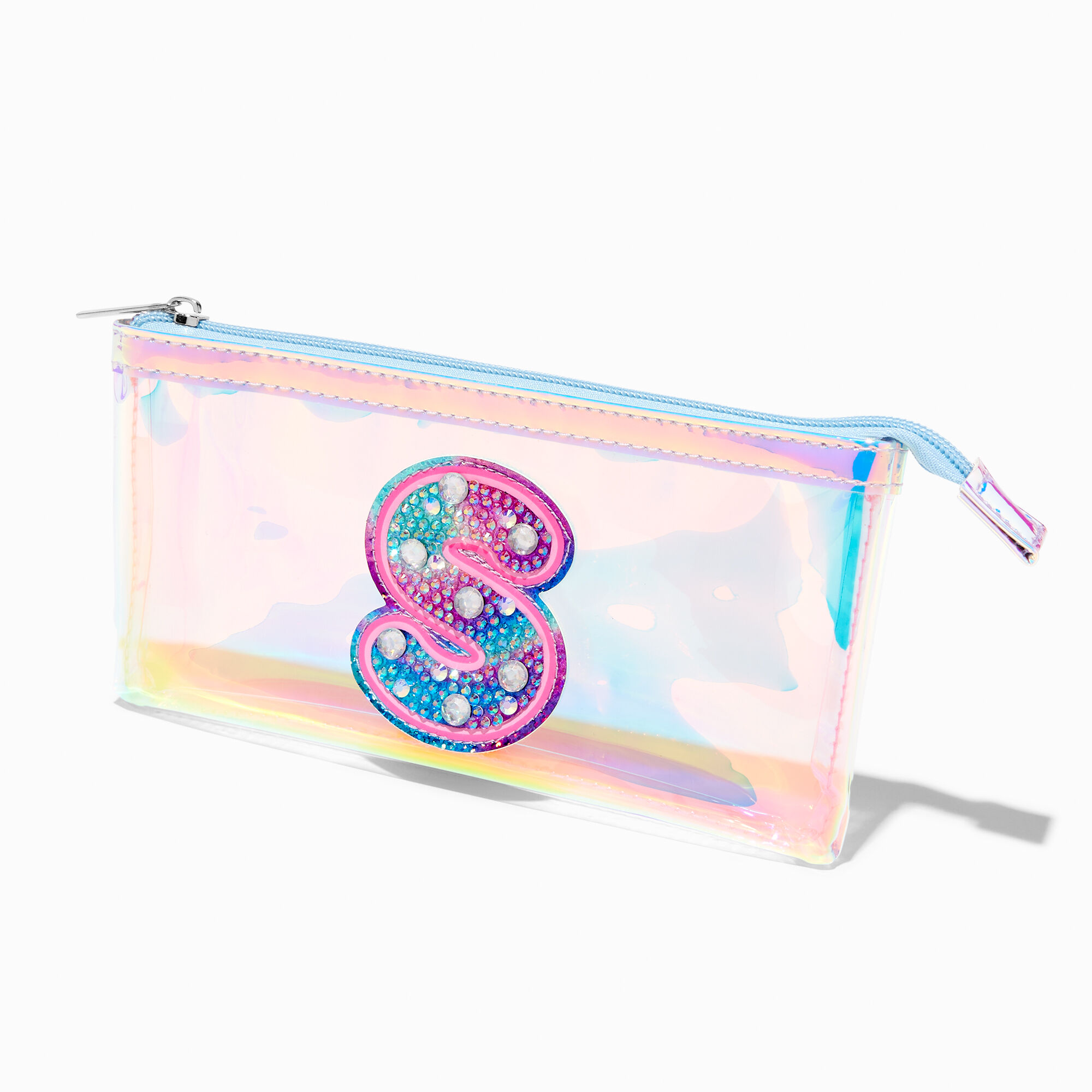Holographic Initial Pencil Case S Claire s US