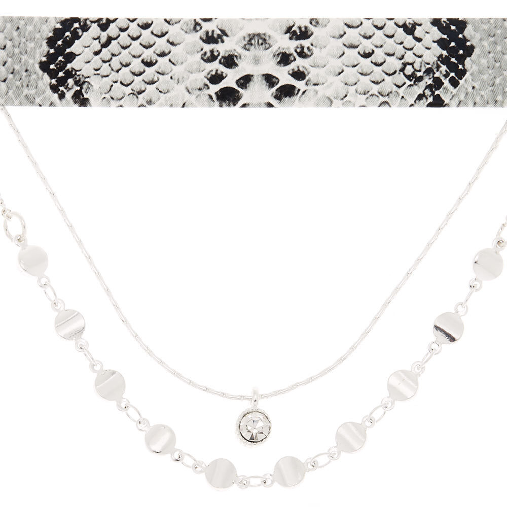 Snake print choker on sale