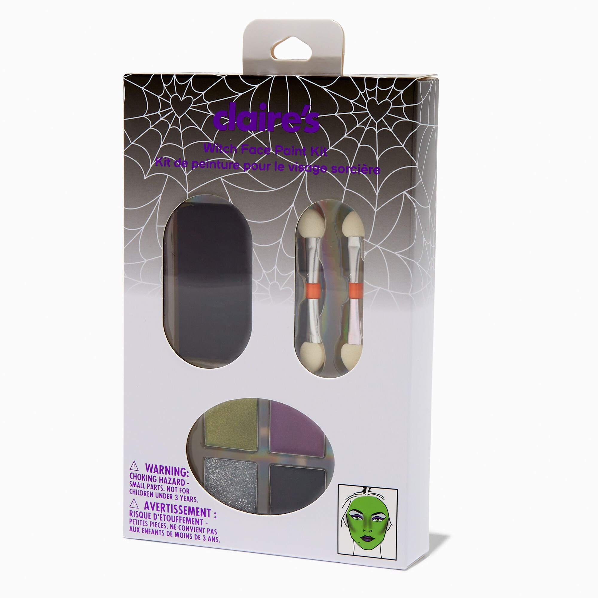 Witch Halloween Face Painting Kit,