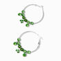 St. Patrick&#39;s Day Lucky Charms 50MM Hoop Earrings,