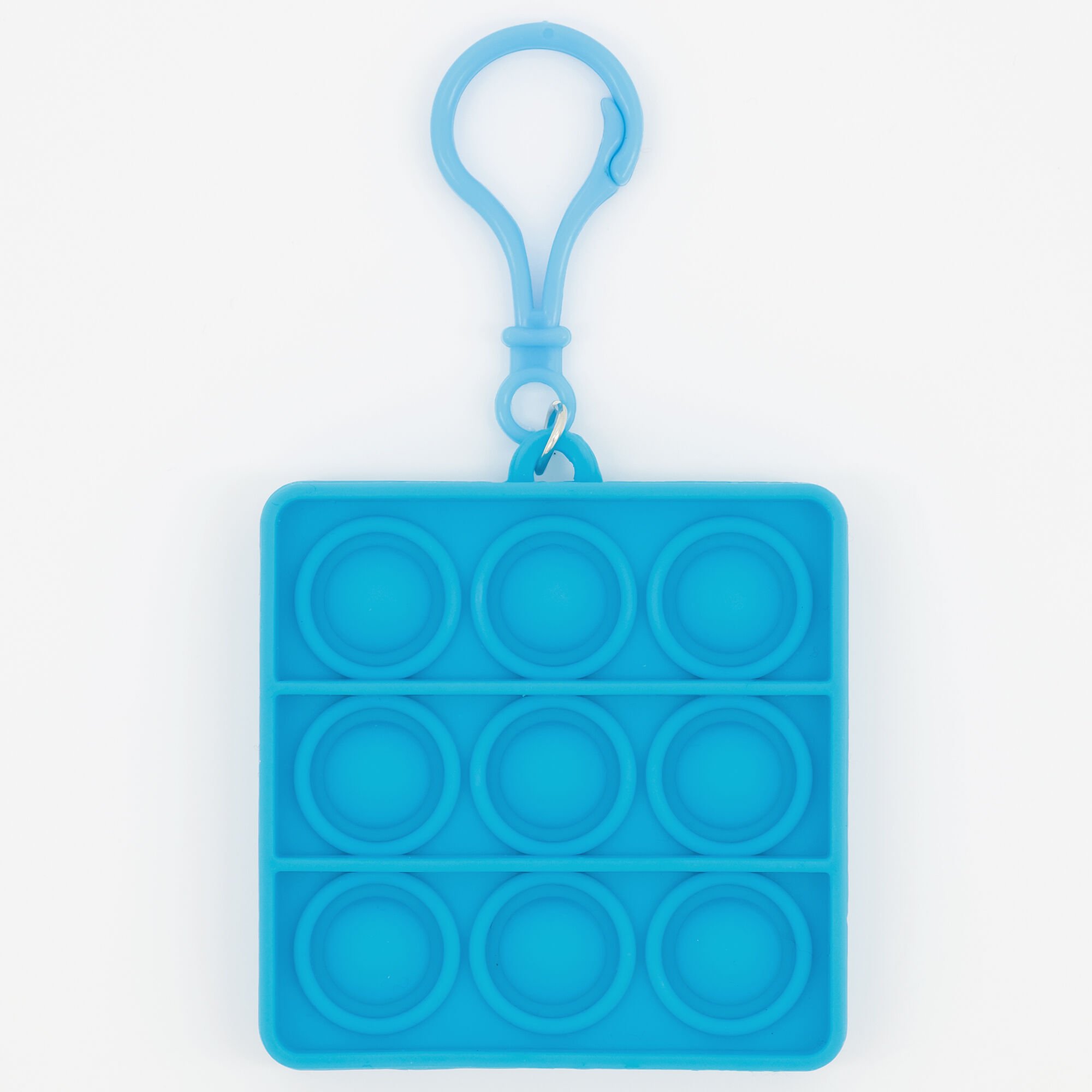Neon Push Poppers Fidget Toy Keyring – Styles May Vary,