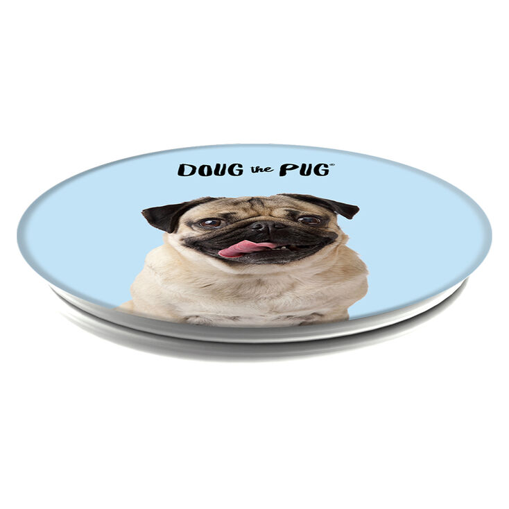 Doug The Pug&reg; PopSocket - Blue,