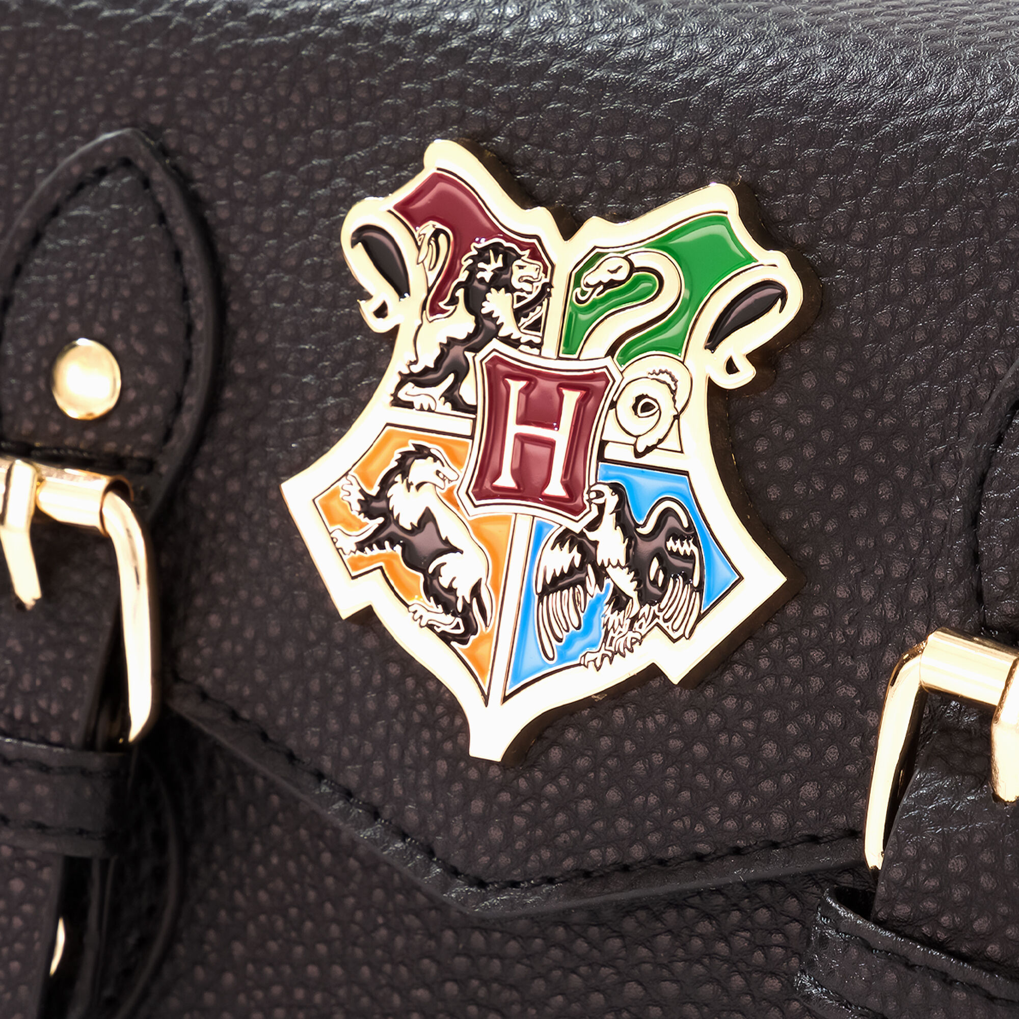 Harry Potter Black Satchel Crossbody Bag