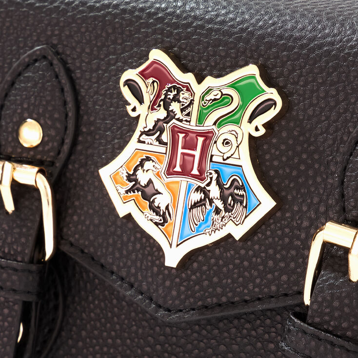 Sac &agrave; bandouli&egrave;re fa&ccedil;on sacoche noir Harry Potter&trade;,