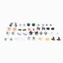 Halloween Enameled Icons Stud Earrings - 20 Pack,