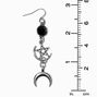 Silver-tone Sorcery 2.5&quot; Drop Earrings ,