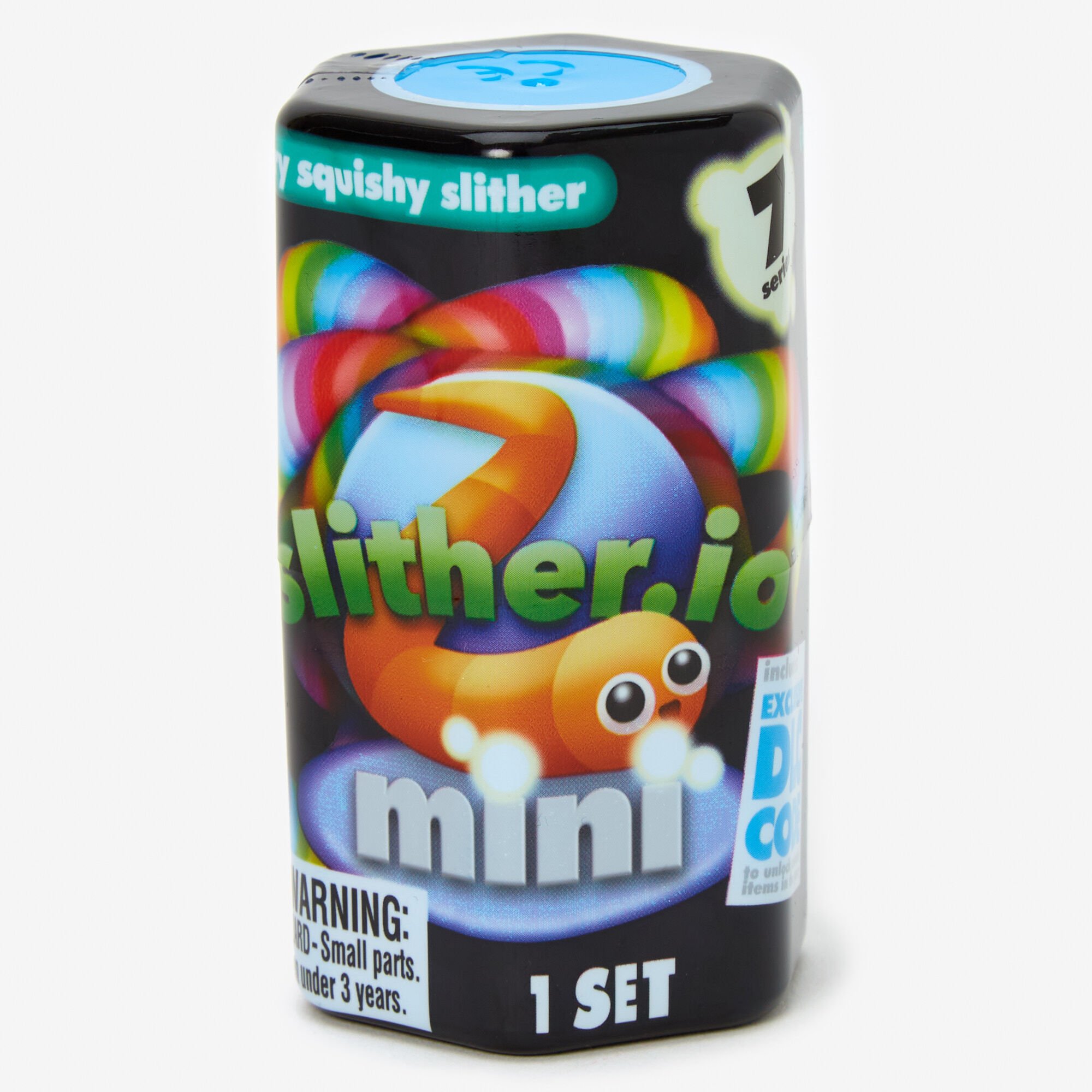 Slither.io™ Mini Squishy Slither Blind Bag - Styles May Vary,