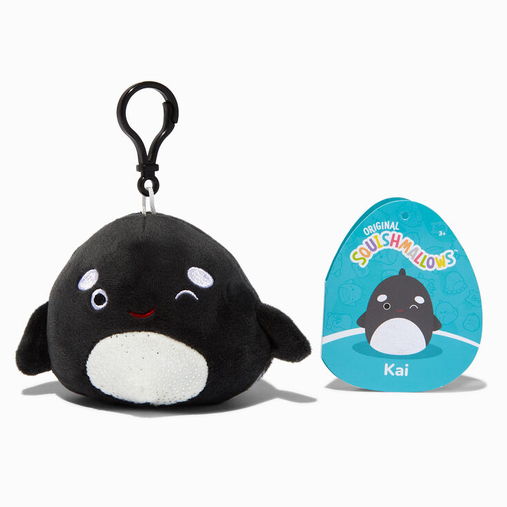 Squishmallows&trade; 3.5&quot; Kai Plush Bag Clip,