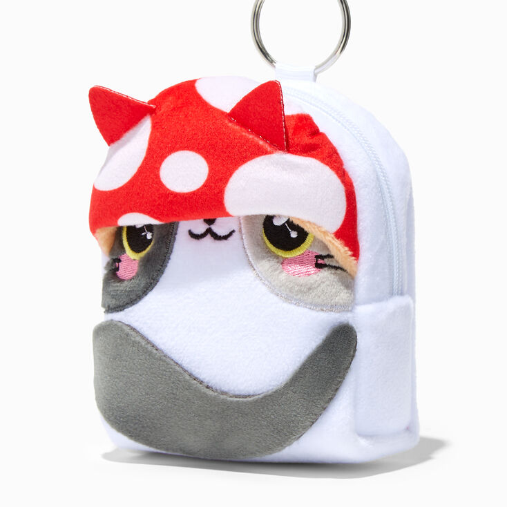 Mushroom Cat 4&#39;&#39; Backpack Stationery Set,