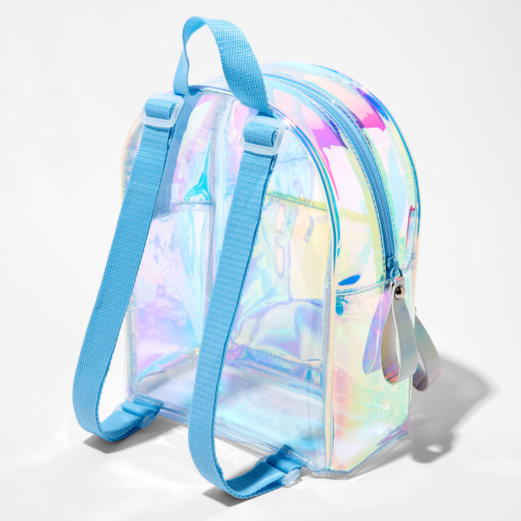 Holographic Initial Mini Backpack - Y,