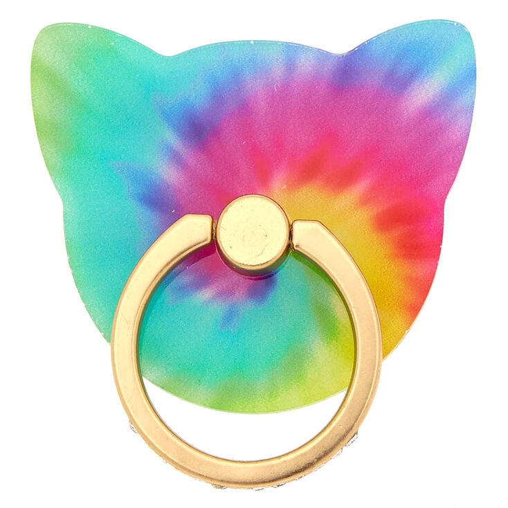 Tie-Dye Cat Ring Stand,