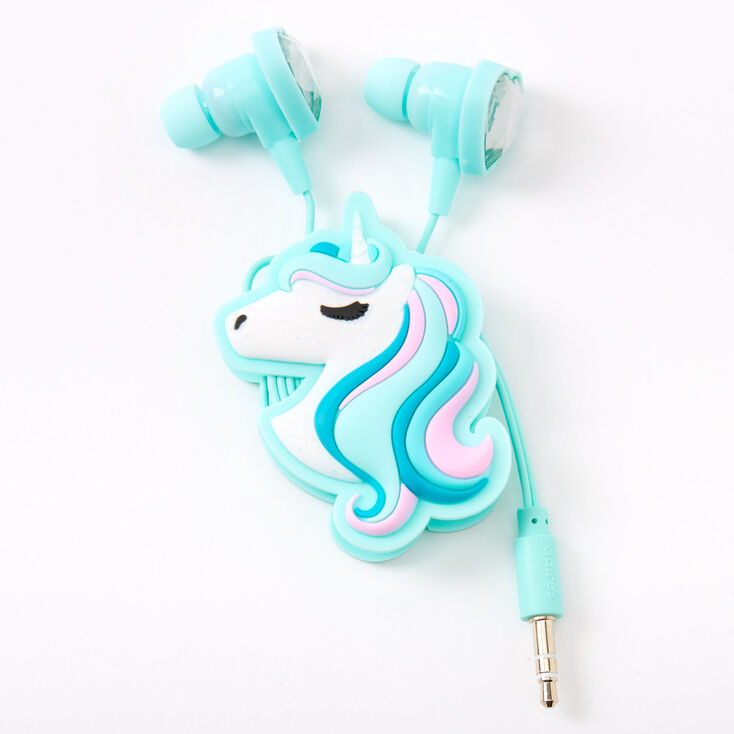 Unicorn Hearts Earbuds &amp; Winder Set,