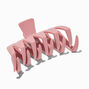 Mauve Pink Zig Zag Hair Claw,