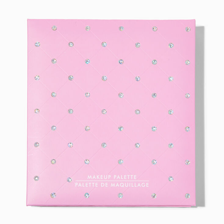 Pink Bling Quilted 48 Piece Makeup Set,
