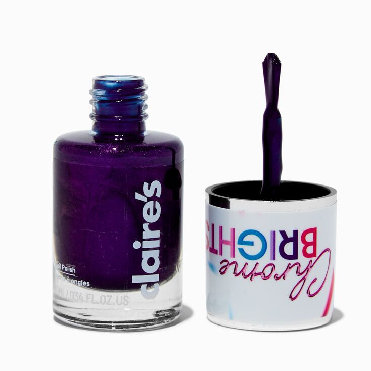 Chrome Brights Single Nail Polish - Navy,