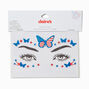 Stars &amp; Stripes Butterfly Gemstones Face Stickers,
