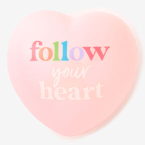 Follow Your Heart Pink Stress Ball,