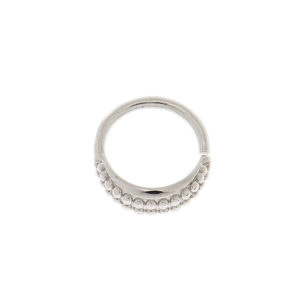Silver 16G Helix Hoop Earring,