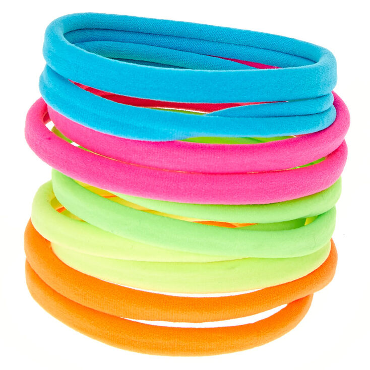 Soft Neon Hair Ties,